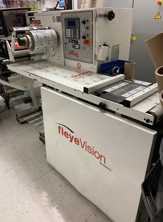 Omega SR 1300 Slitter Rewinder