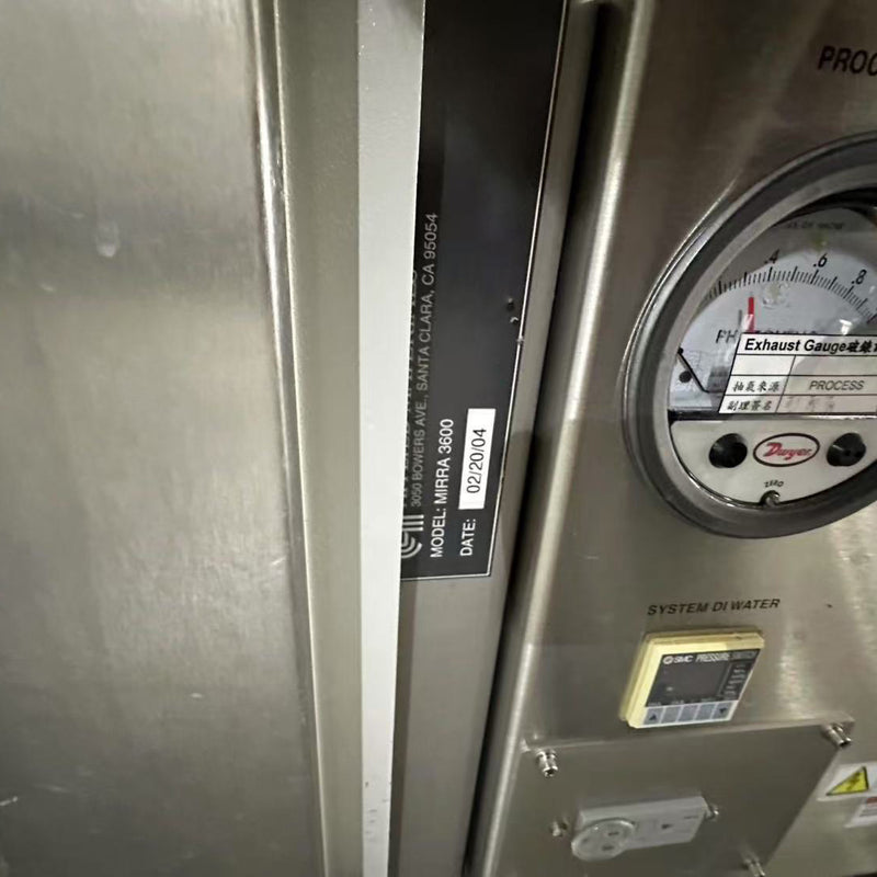 Applied Materials Mirra 3600 CMP (Chemical Mechanical Polisher)