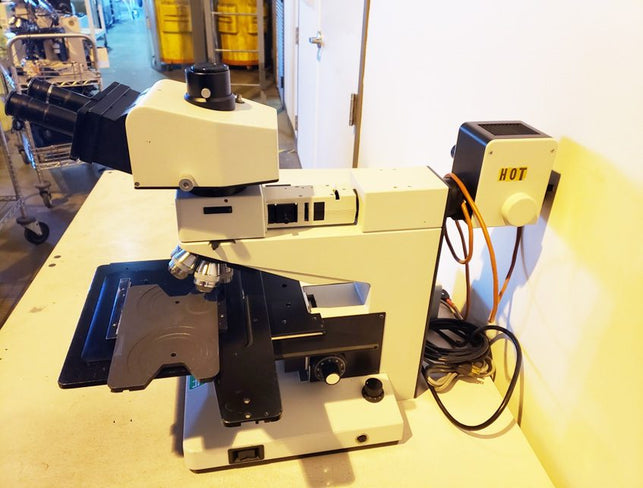 Leitz Ergolux Microscope