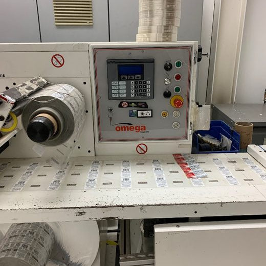 Omega SR 1300 Slitter Rewinder