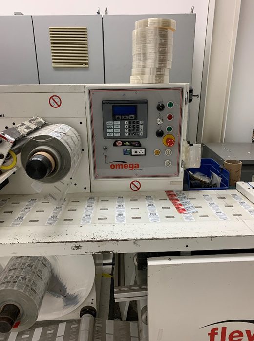 Omega SR 1300 Slitter Rewinder