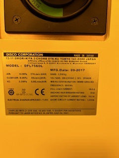 Disco DFL 7560 L Laser Saw