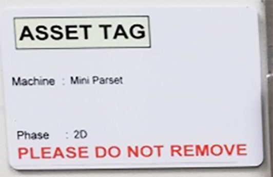 ITEC Mini Parset Tester