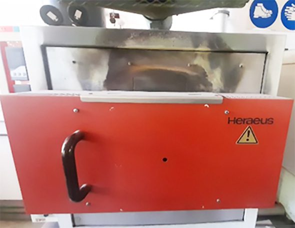 Heraeus Large Induction Furnace