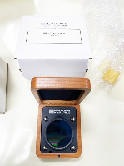 H 45 F 15 C Cylindrical Null Lens and Mount