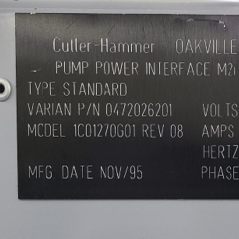 Varian M 2 i Sputtering System