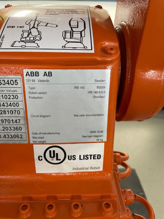 ABB IRB 140 Robot Arms
