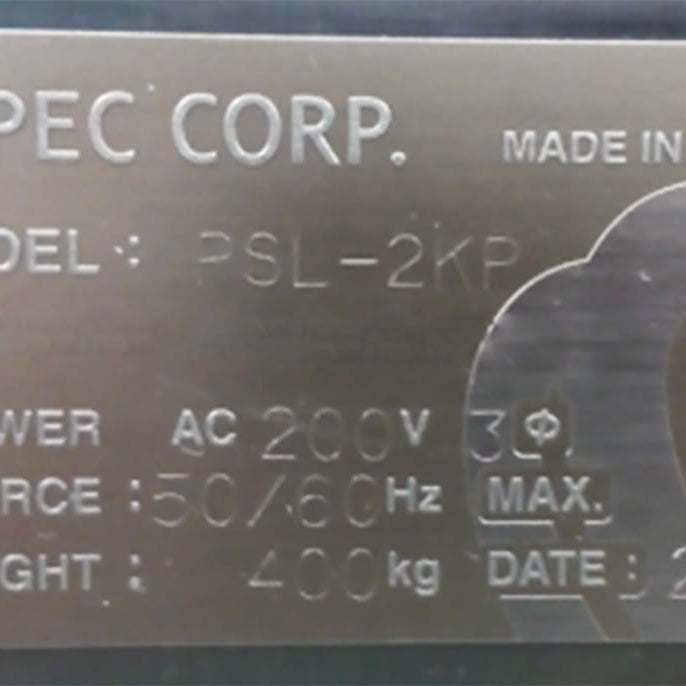 ESPEC PSL 2 KP Ultra Low Temperature & Humidity Chamber