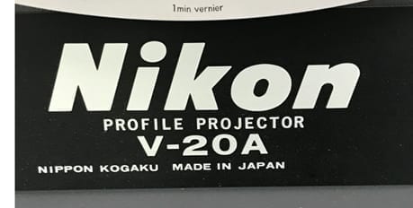 Nikon V 20 A Profile Projector