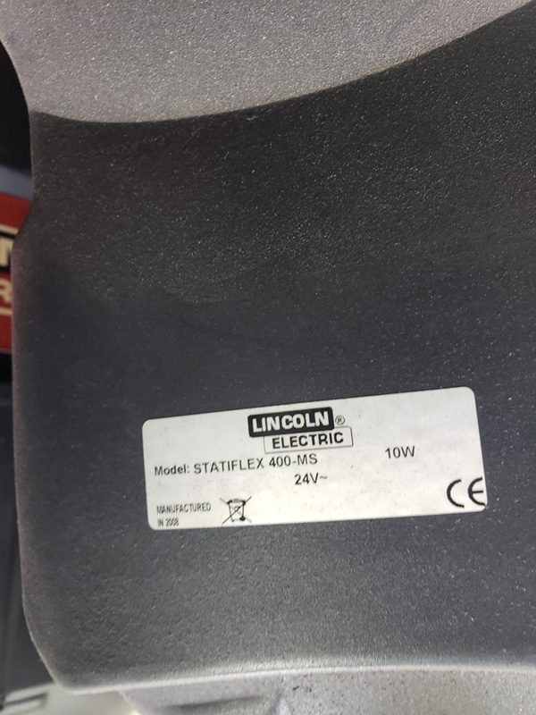 Lincoln Statiflex 400 MS Weld Fume Extraction Unit
