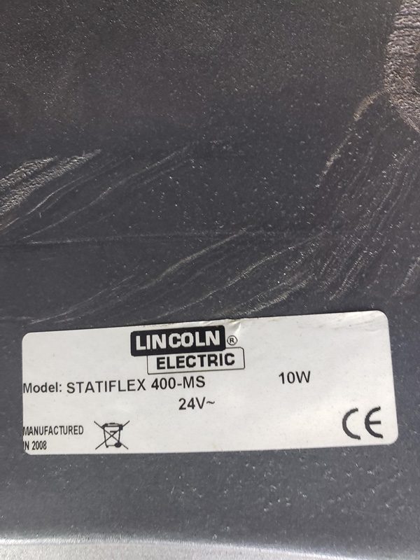 Lincoln Statiflex 400 MS Weld Fume Extraction Unit