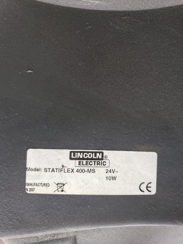 Lincoln Statiflex 400 MS Weld Fume Extraction Unit