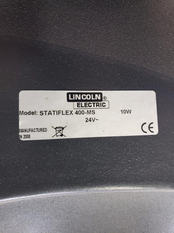 Lincoln Statiflex 400 MS Weld Fume Extraction Unit
