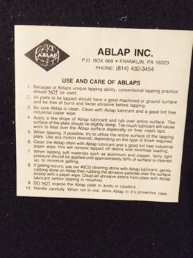 Ablap Precision Surface