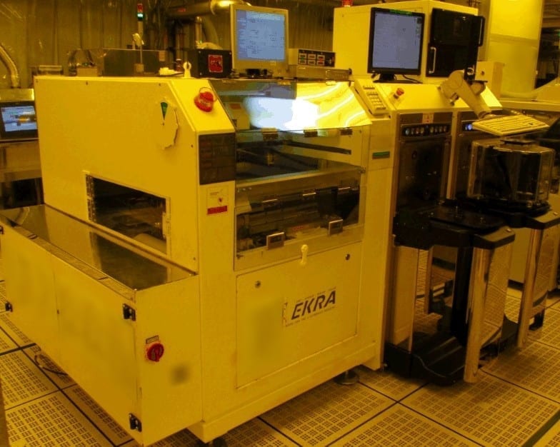 Ekra X 5 Automatic Tin-Lead Bump Printing Machine