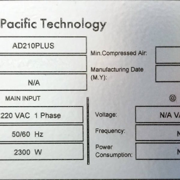 ASM AD 210 Plus