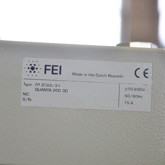 Thermo Fisher Scientific / FEI Quanta 200 3D FIB-SEM (Focused Ion Beam - Scanning Electron Microscope)