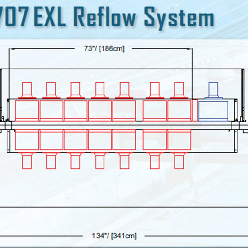 Heller 1707 EXL Reflow Soldering Machine