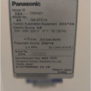 Panasonic DMX 401 Die Bonder