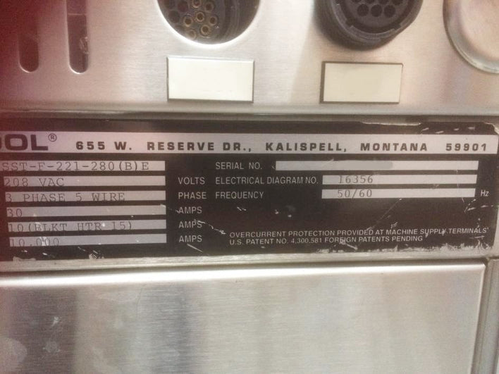 Semitool SST F 221 280 (B)E Spray Solvent Tool (SST)