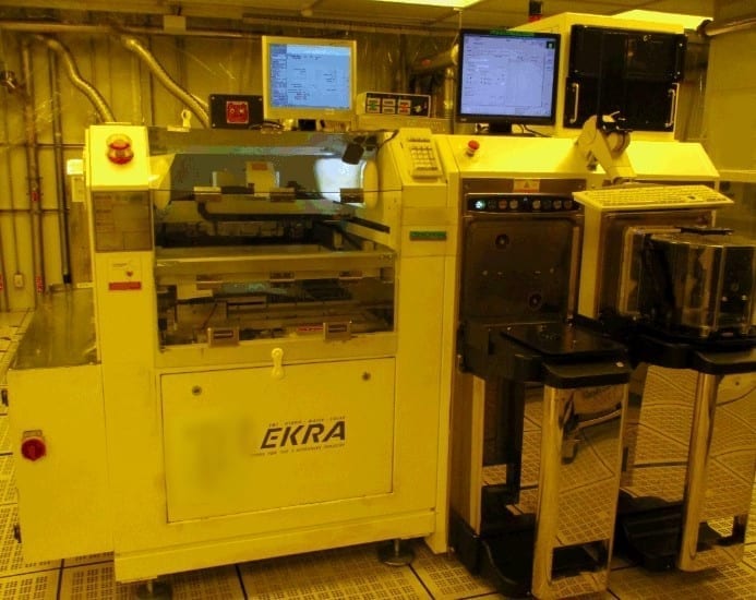 Ekra X 5 Automatic Tin-Lead Bump Printing Machine