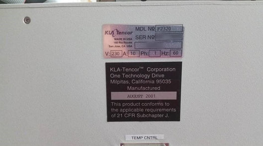 KLA FLX 2320 Thin Film Stress Measurement System