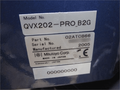 Mitutoyo QV X 202