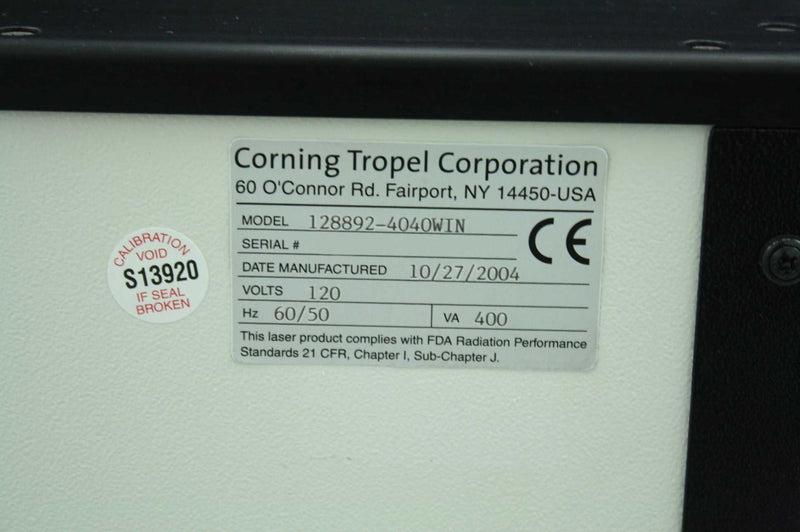 Corning Tropel Flatmaster 40