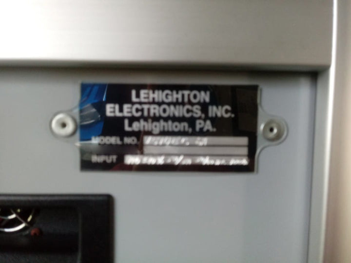 Lehighton 1510 EC Sheet Resistance Measurement