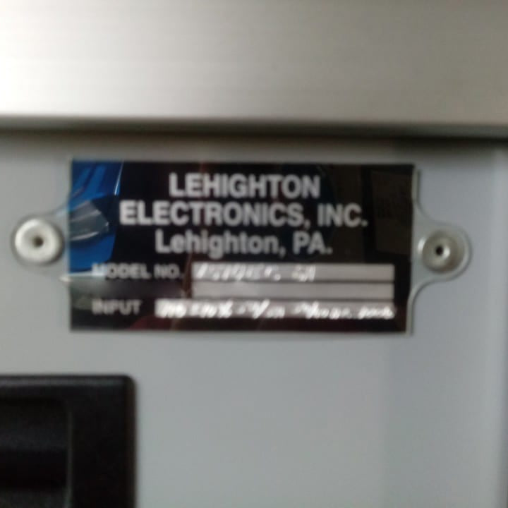 Lehighton 1510 EC Sheet Resistance Measurement