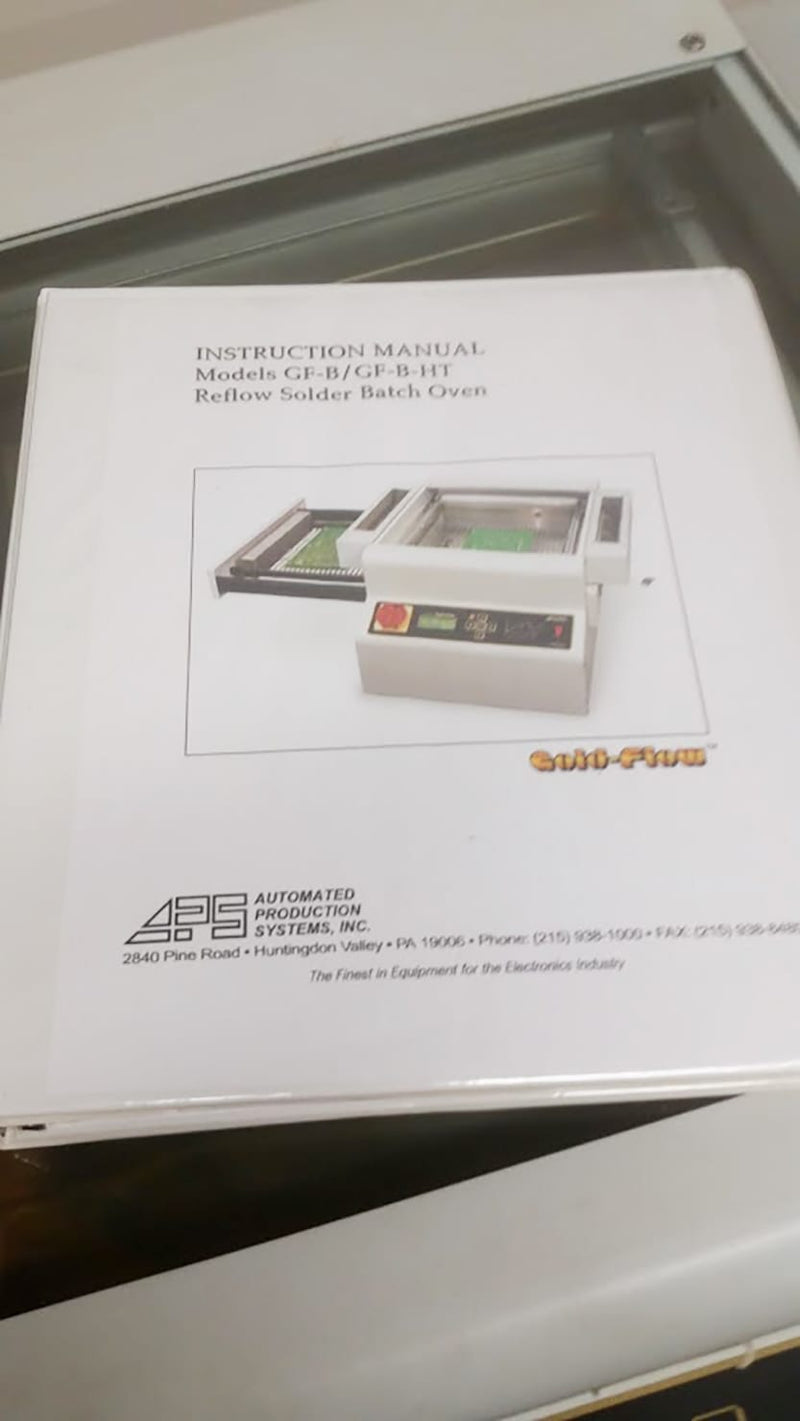 DDM Novastar GF-B-HT High Temperature Mini Reflow Oven