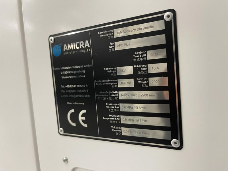 Amicra AFC Plus Sub Micron Die Bonder