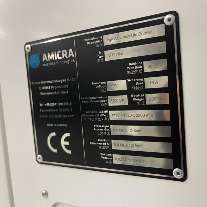Amicra AFC Plus Sub Micron Die Bonder