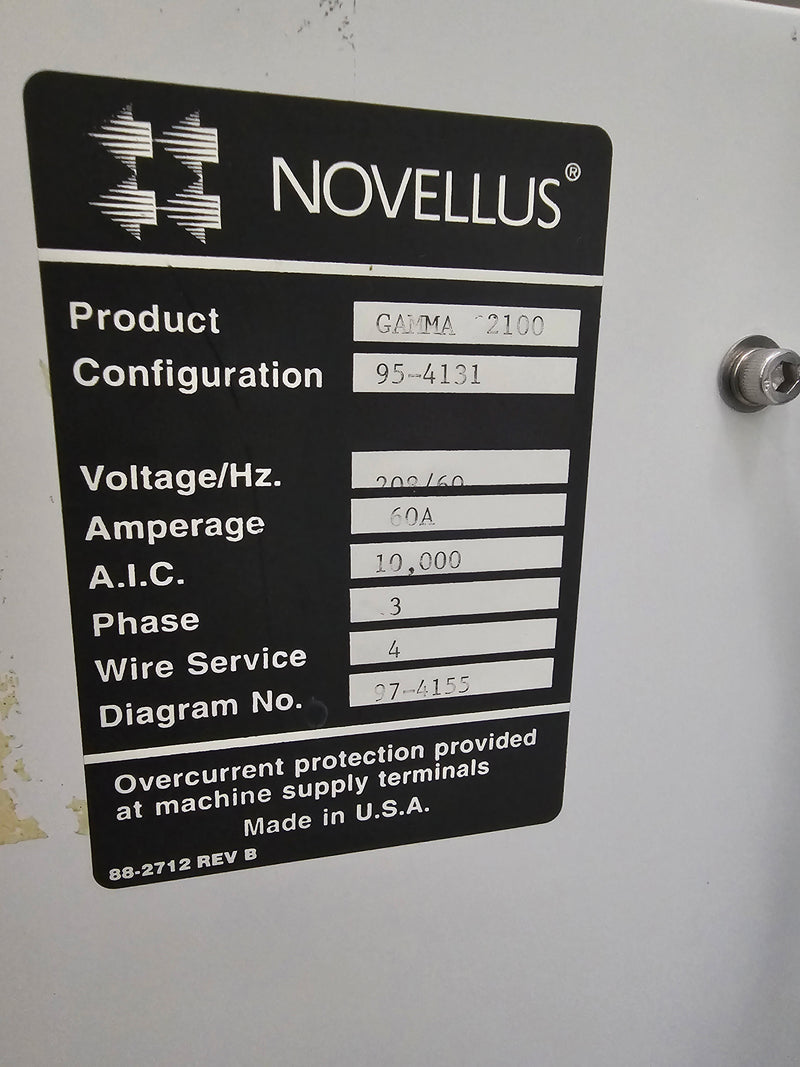 Lam / Novellus / Gasonics Gamma 2100 Asher