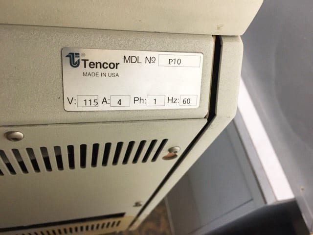 KLA P 10 Profilometer