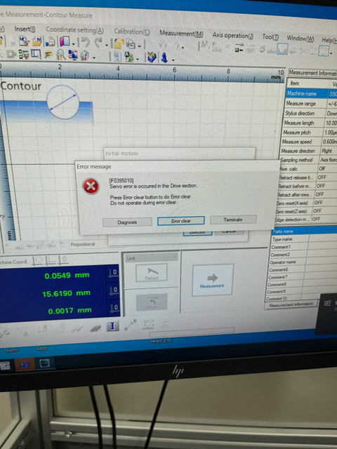 OptiPro OptiTrace 5000 Profilometer