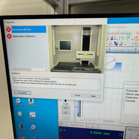 OptiPro OptiTrace 5000 Profilometer