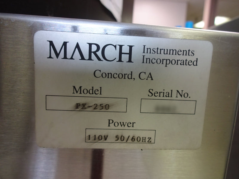March PX 250 Plasma Treatment System