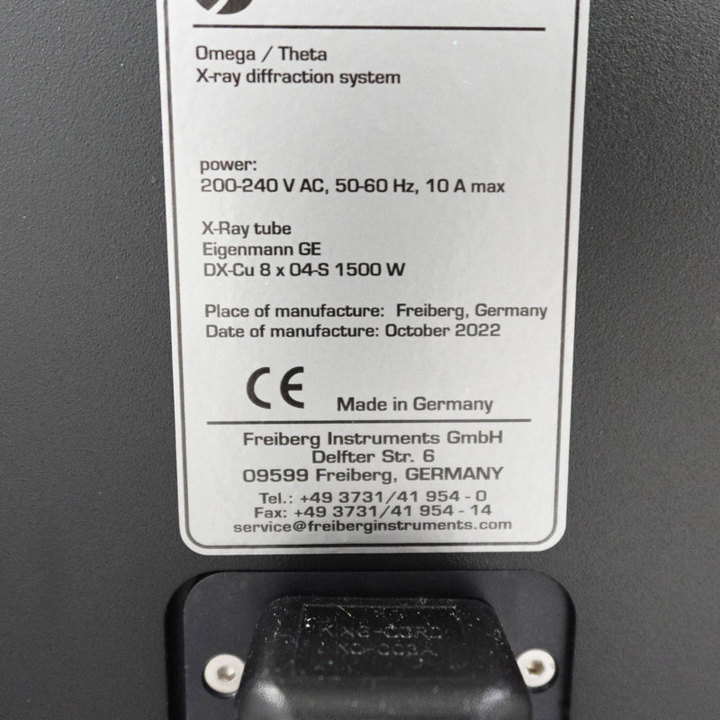 Malvern Panalytical Omega / Theta XRD X-ray Diffraction System