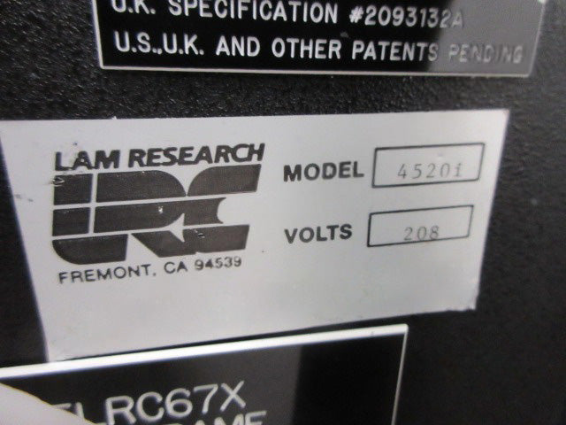 Lam Rainbow 4520 i Oxide Etcher