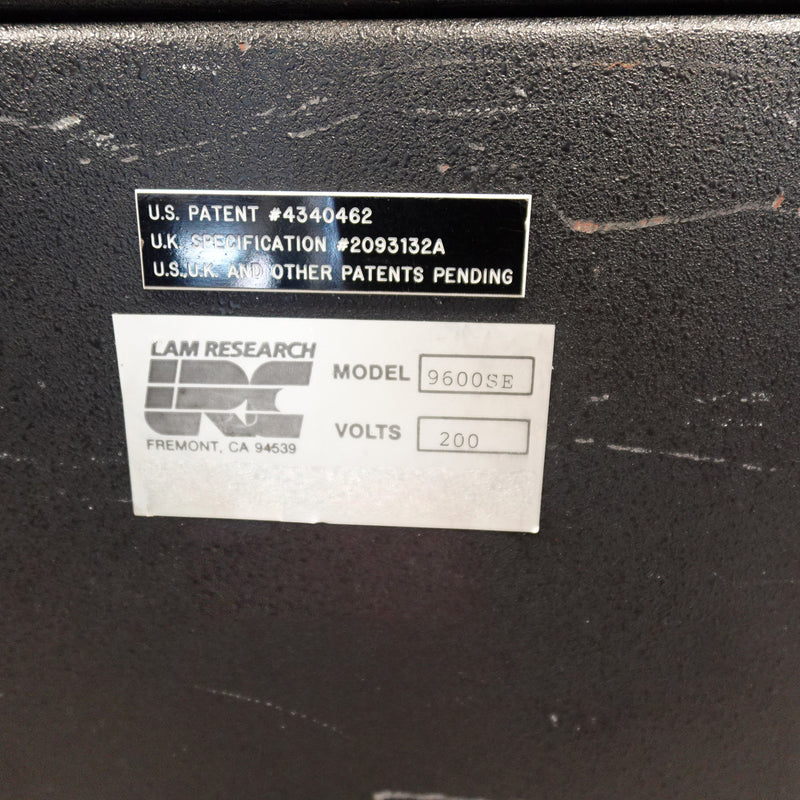 Lam TCP 9600 SE Metal Etch