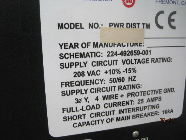 Lam Alliance A 6 TCP 9600 PTX Metal Etch