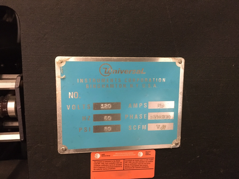 Universal Instruments 6241 B Asiel Sequencer Combination Machine