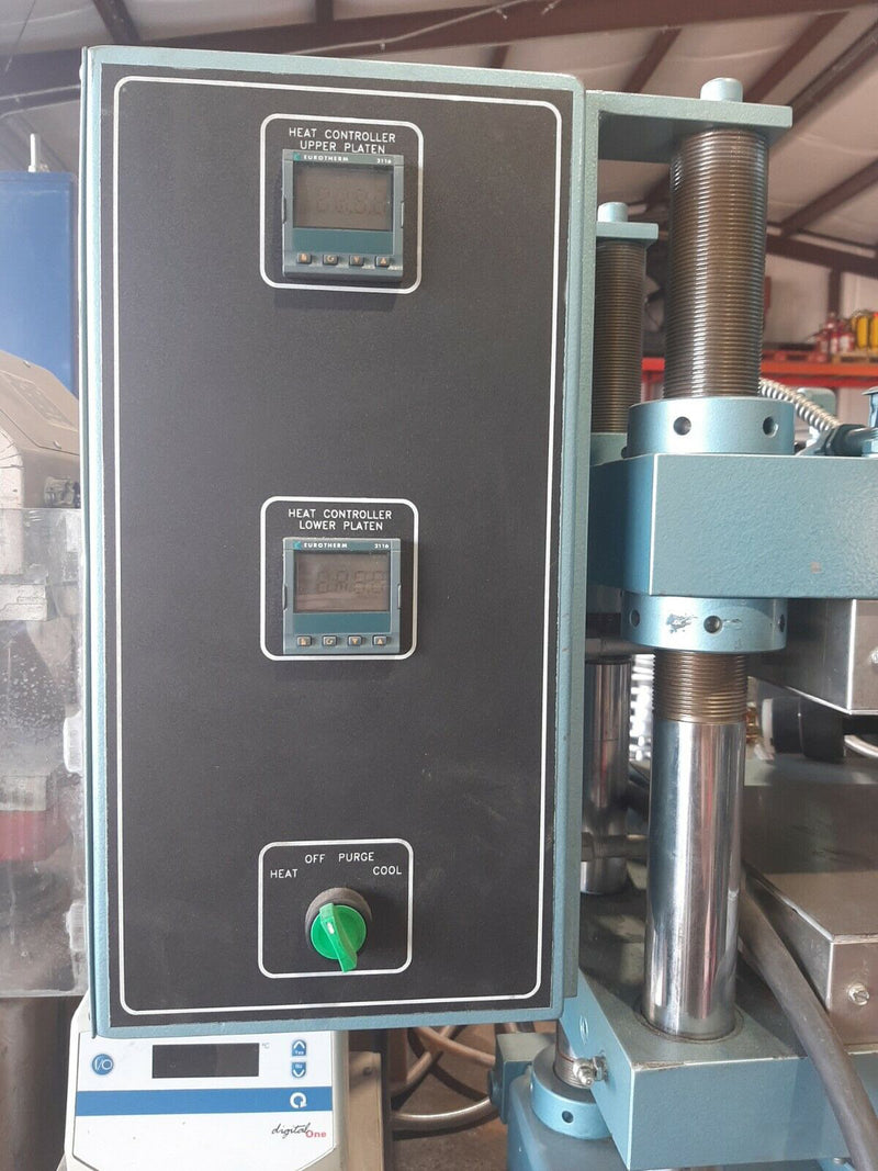 PHI PWR 2200 X 12 Heated Cooling Platen Strain Rod Bench Press