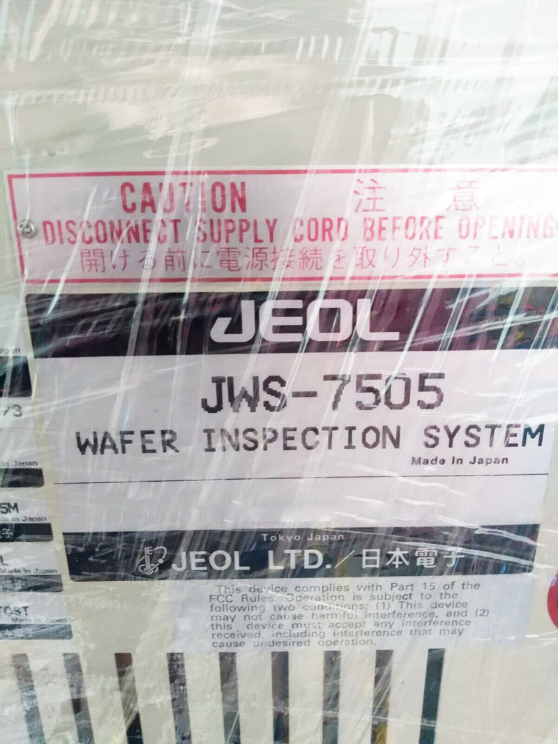 Jeol JWS 7505 Wafer Inspection System