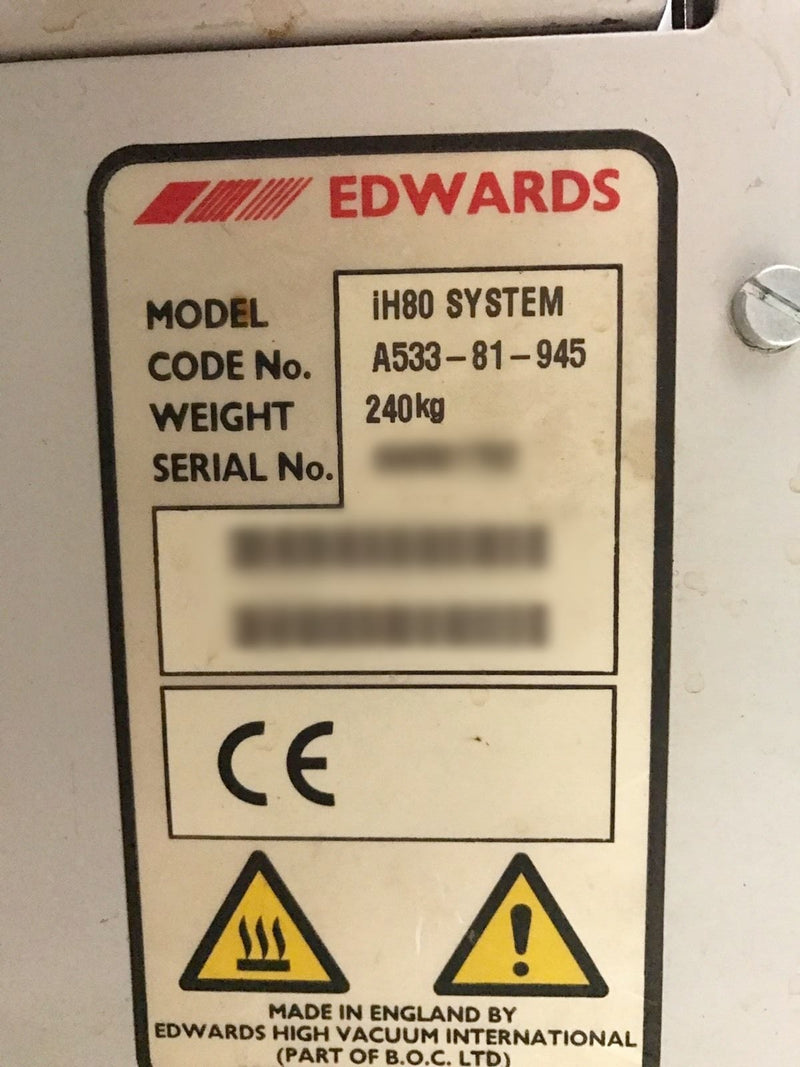 Anatech MP 600 Plasma Etcher