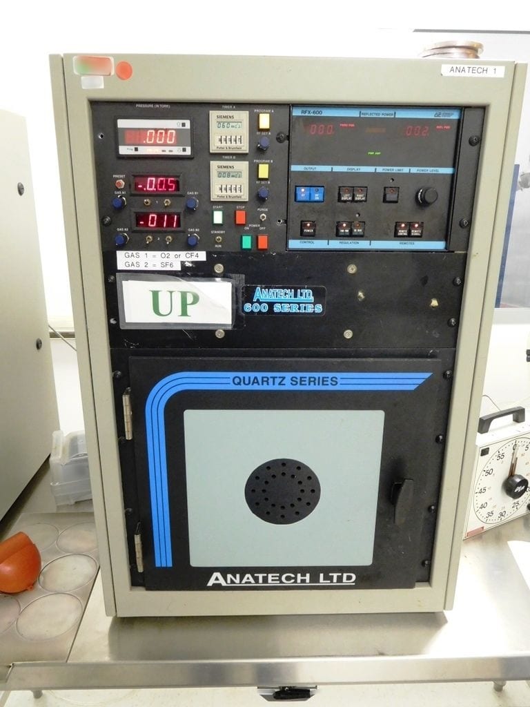 Anatech MP 600 Plasma Etcher