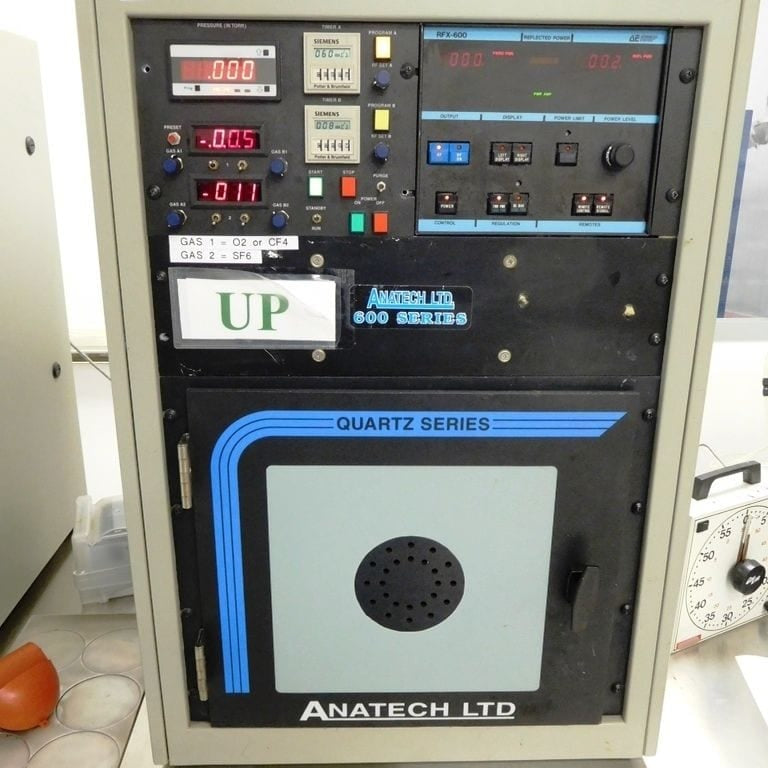 Anatech MP 600 Plasma Etcher