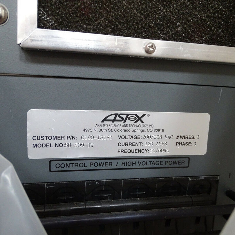 MKS ETO 80 S 09 UW RF Generator