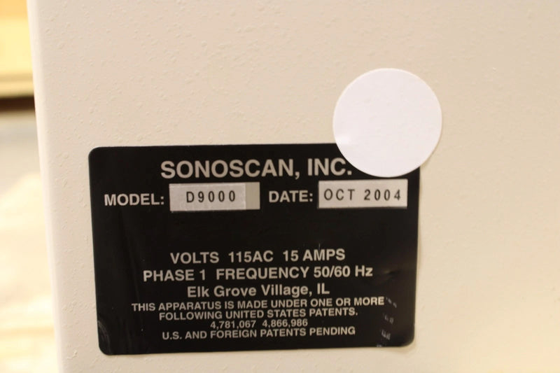 Sonoscan D 9000 C-SAM